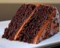 Шоколадний бісквітний торт